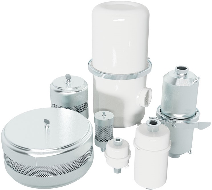 Bộ lọc đầu xả bơm chân không - SOLBERG (USA)